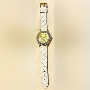 Gold face women’s watch